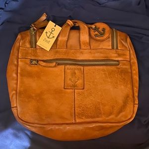 Harbour 2nd Sailor Cognac Hanging Toiletry Bag